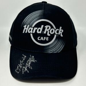 DJ Khaled Signed Hard Rock Cafe Hat Baseball Cap Black Hollywood Florida Rapper
